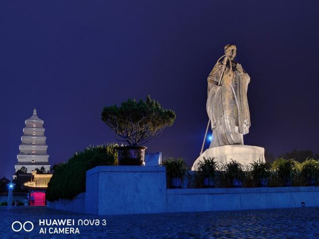 大唐古都，歷史悠久，華為nova3為你紀(jì)錄西安夜景之美