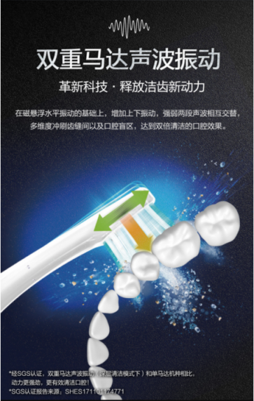 想要口腔最強(qiáng)防護(hù)體驗(yàn)，松下EW-PDP51電動(dòng)牙刷可以做到！
