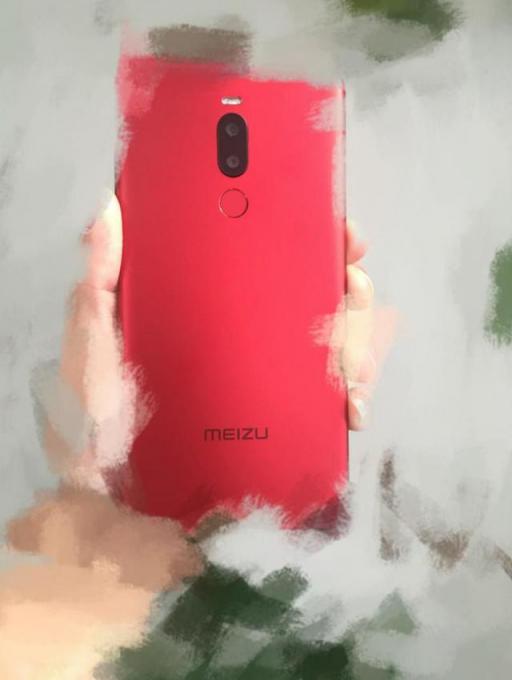 疑似魅族Note8紅色版后蓋曝光 后置指紋真香？