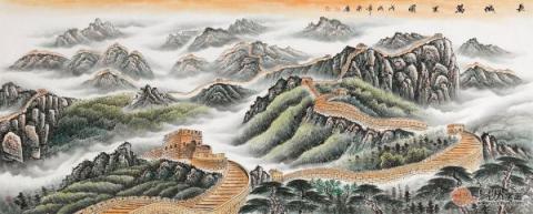 客廳沙發(fā)墻掛畫(huà)推薦！五幅山水國(guó)畫(huà)打造不同美麗的家！