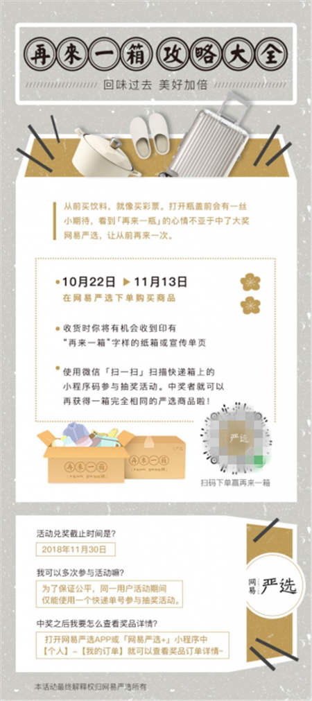 網(wǎng)易嚴選“再來一箱”中獎率超10%，網(wǎng)友集體開啟炫耀模式！
