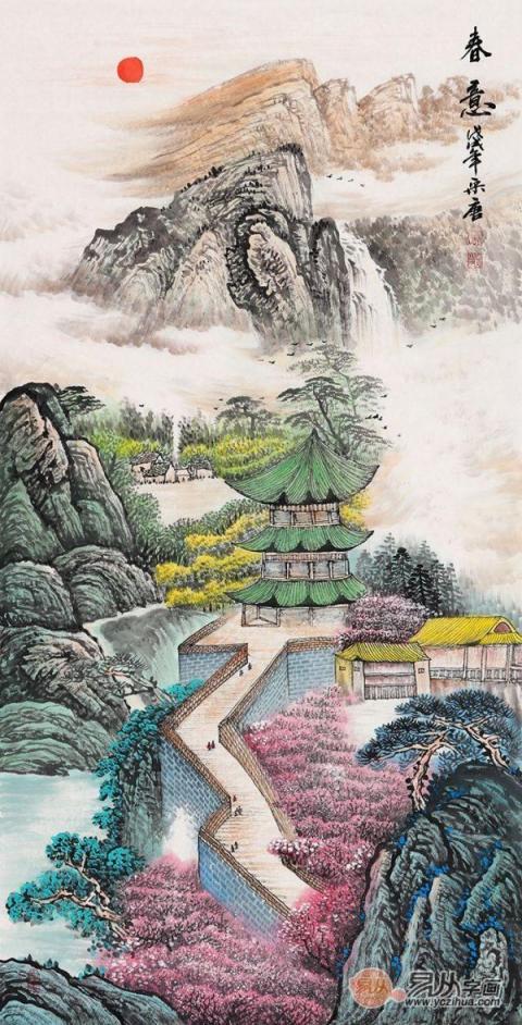 關(guān)風(fēng)水掛畫(huà)裝飾？五幅字畫(huà)裝飾美景任你選！