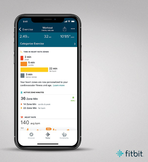 Fitbit提供更多個性化健身指導(dǎo) 致力于為每位用戶的健康保駕護(hù)航