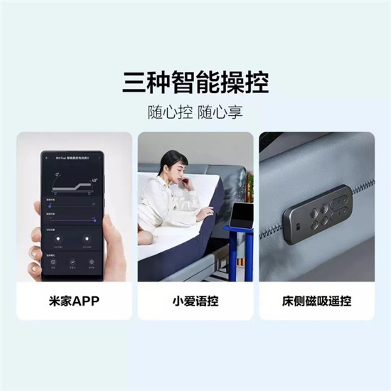 趣睡科技布局智能家居領(lǐng)域，已推出多款智能電動床