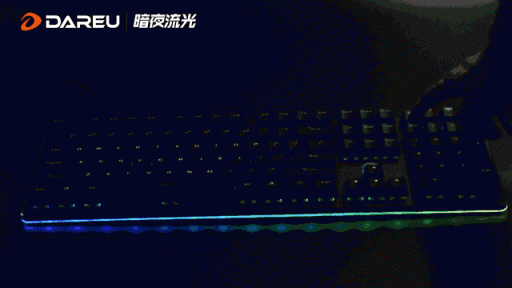 達爾優(yōu)暗夜流光系列外設(shè)展露RGB光效盛宴