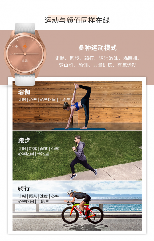 輕奢時尚GarminMove，讓生活更潮更有范