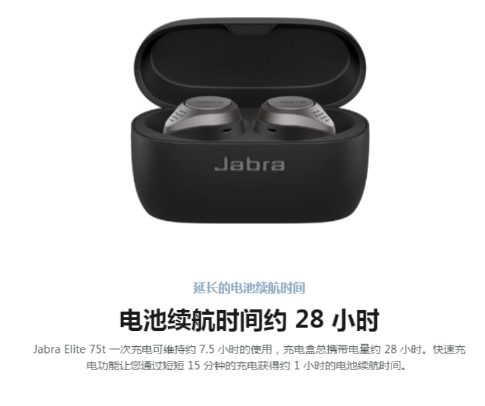 IFA備受矚目的耳機(jī)震撼上市——Jabra Elite 75t
