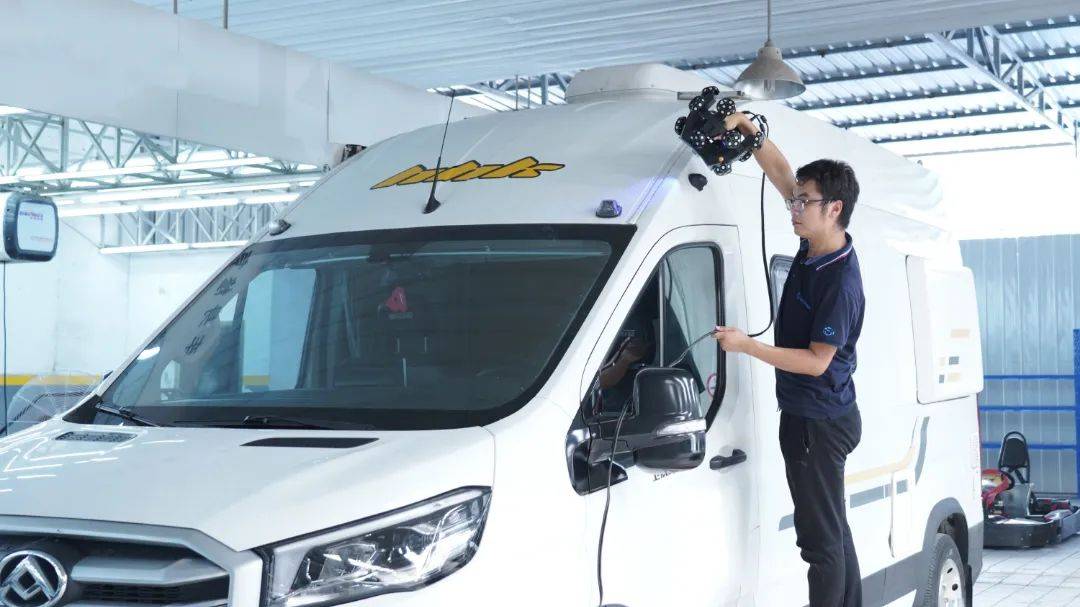 思看科技3D掃描儀助力大型房車個性化定制改裝！
