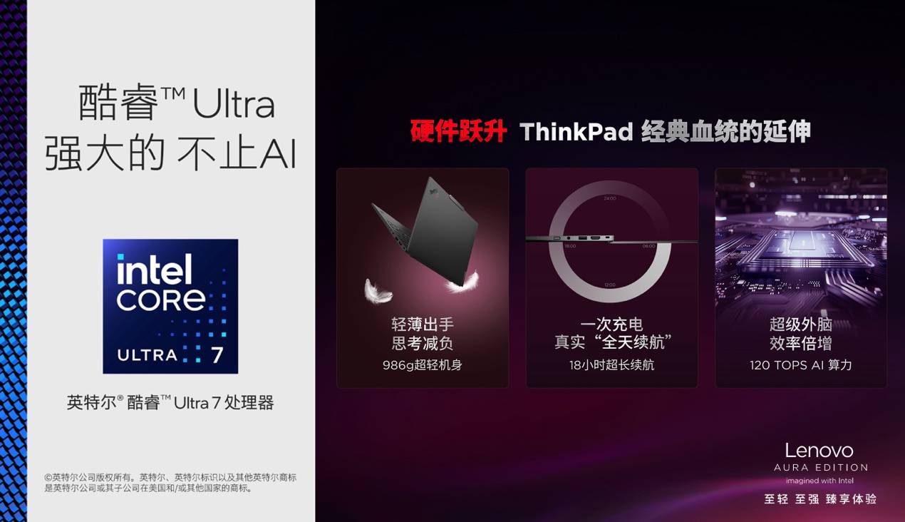 從創(chuàng)作到協(xié)作，ThinkPad X1 Carbon Aura AI突破創(chuàng)意與辦公界限