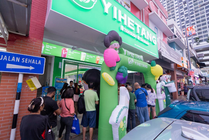 益禾堂開到馬來西亞，又“卷”出新高度！