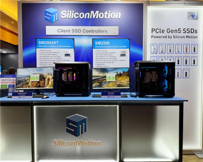 慧榮2025臺北電腦展推全新PCIe Gen5 SSD主控 能效比太強(qiáng)